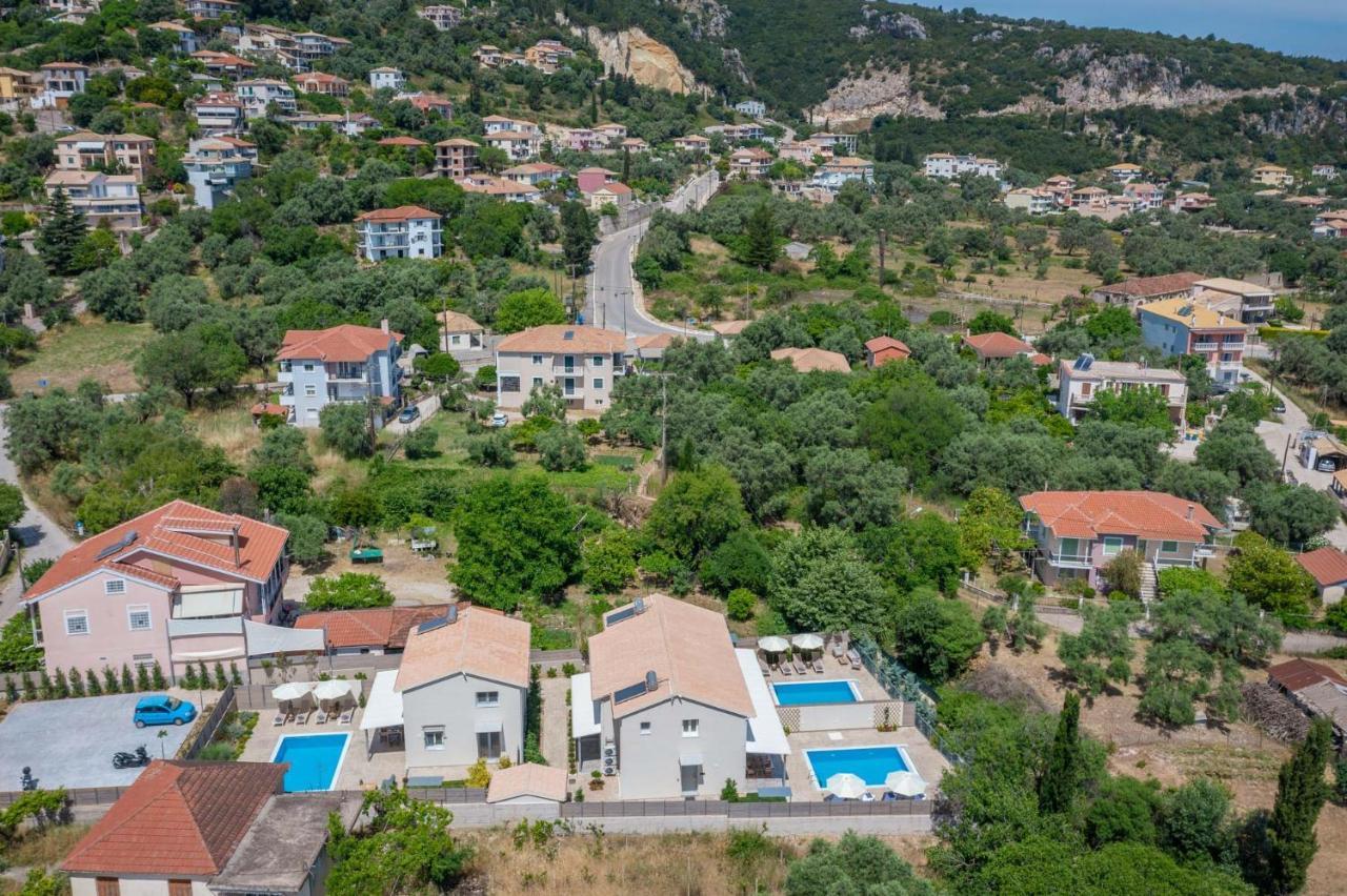 Grappolo Lefkada Villas - Villa Vertzami Just 2 Km From Lefkada Town Apolpaina Luaran gambar
