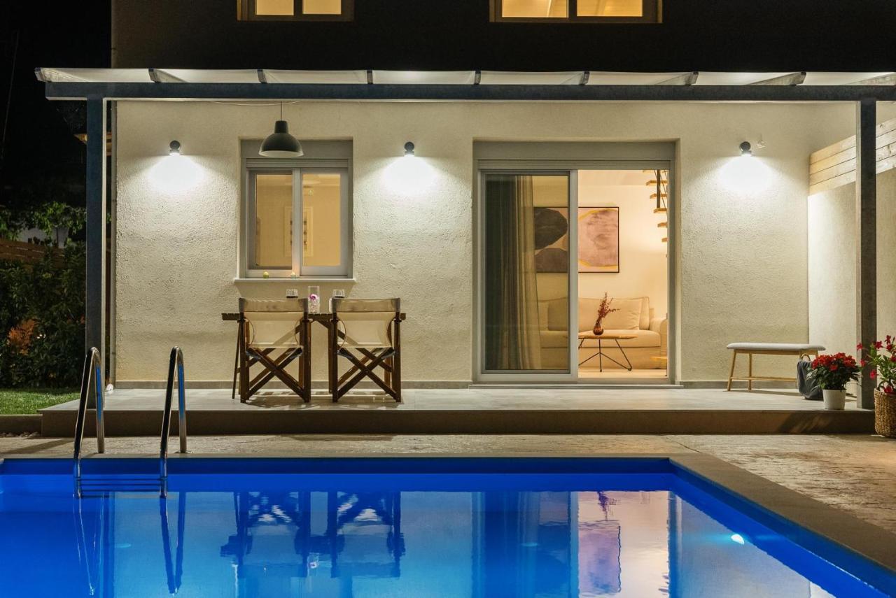 Grappolo Lefkada Villas - Villa Vertzami Just 2 Km From Lefkada Town Apolpaina Luaran gambar