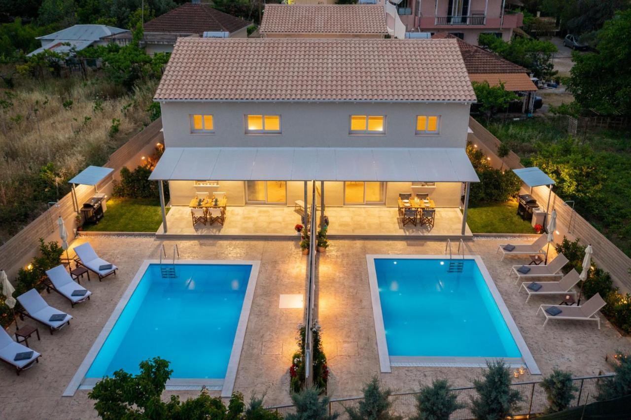 Grappolo Lefkada Villas - Villa Vertzami Just 2 Km From Lefkada Town Apolpaina Luaran gambar
