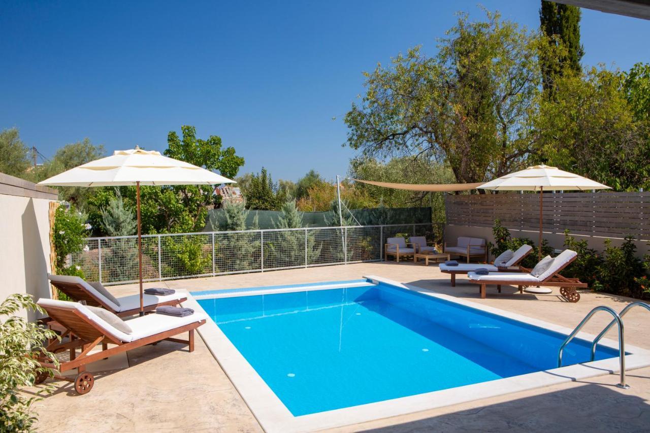Grappolo Lefkada Villas - Villa Vertzami Just 2 Km From Lefkada Town Apolpaina Luaran gambar