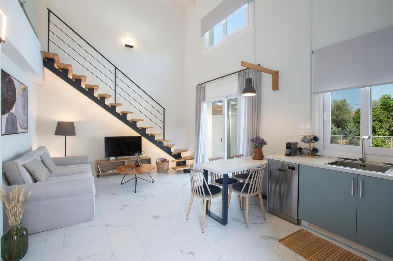 Grappolo Lefkada Villas - Villa Vertzami Just 2 Km From Lefkada Town Apolpaina Luaran gambar